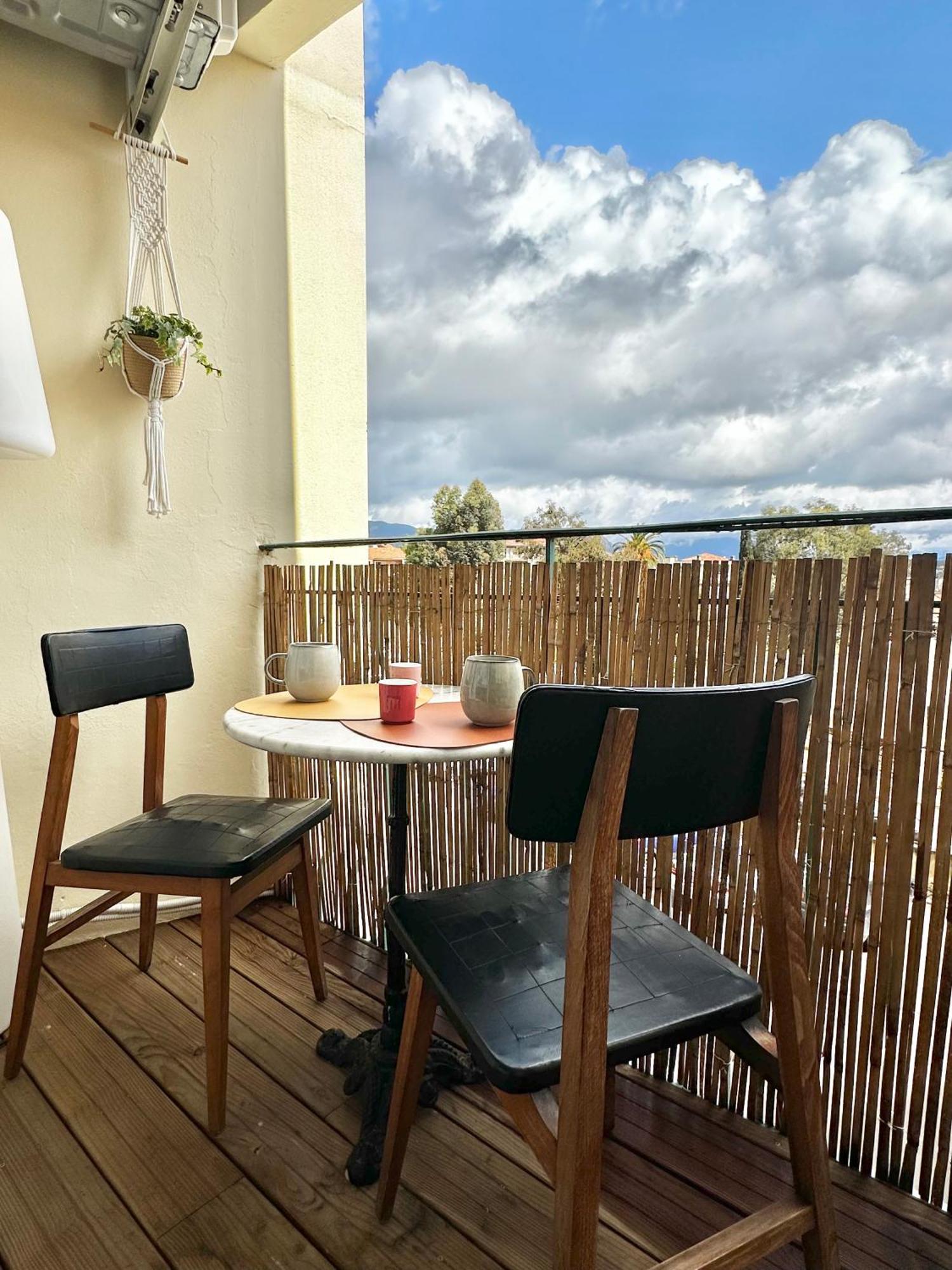 Casamea - Studio, Parking, Wifi, Clim, Ajaccio Ajaccio  Buitenkant foto