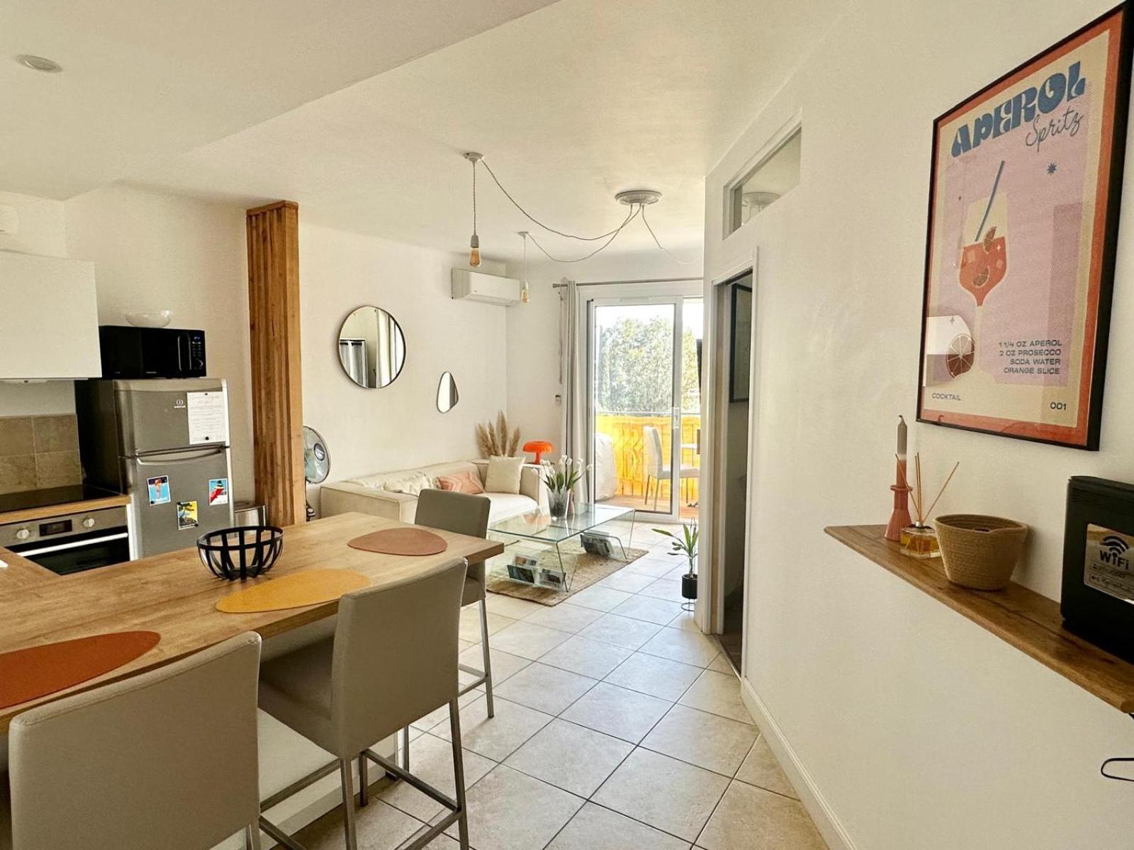 Casamea - Studio, Parking, Wifi, Clim, Ajaccio Ajaccio  Buitenkant foto